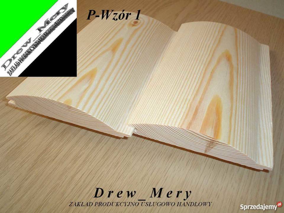 Deska Elewacyjna Półokrągła Imitacja Bala Nisko