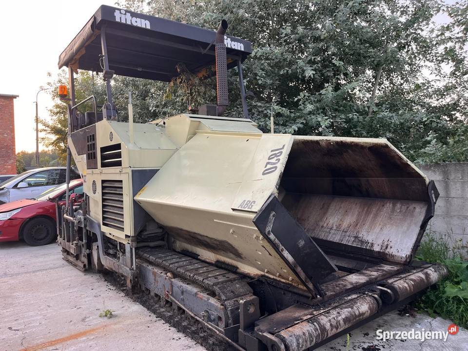 Rozściełacz asfaltu ABG Volvo Titan 7820 Rok produkcji 2007 Marki sprzedam