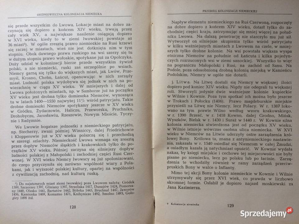 3108 Kolonizacja Niemiecka Na Wschód Odry Szczecin