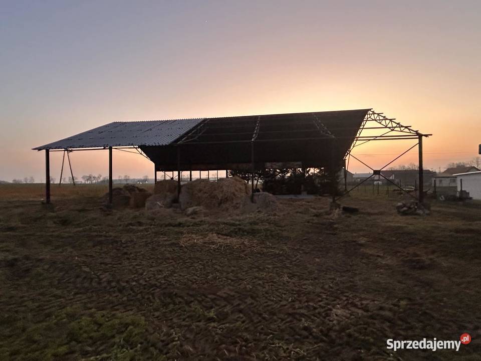 HALA wiata konstrukcja blacha trapez dach 135x25 łódzkie Kutno