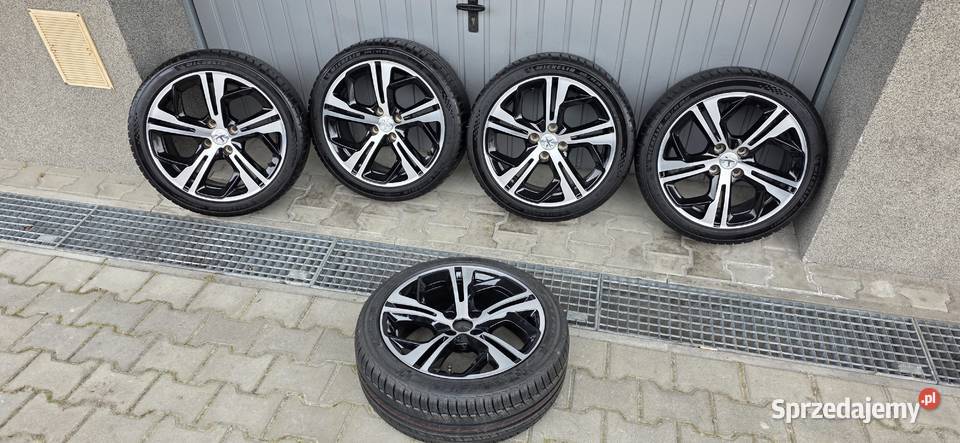 Oryginalne koła Peugeot R17 4x108Opony letnie