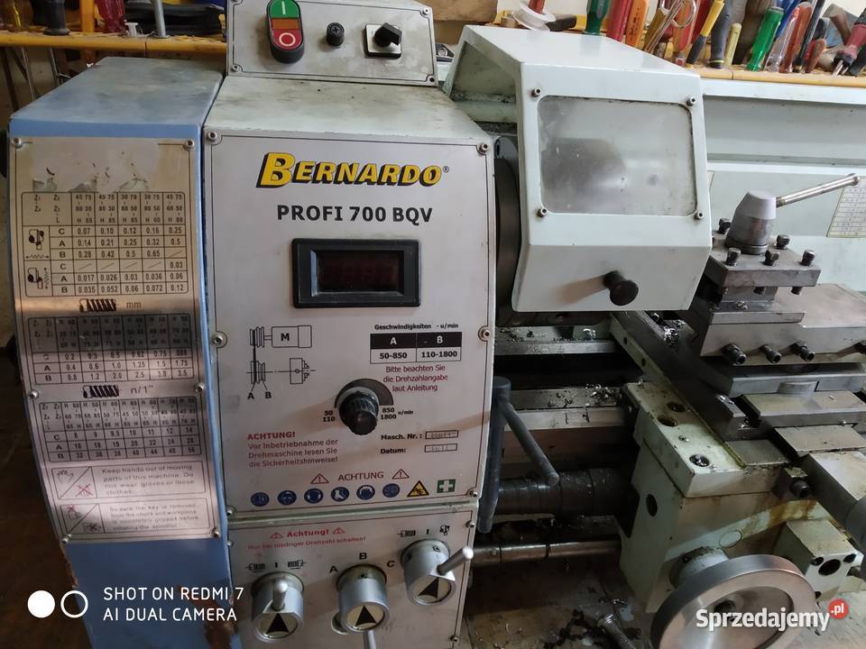 Tokarka Bernardo profi 700 BQV pomorskie Gdynia