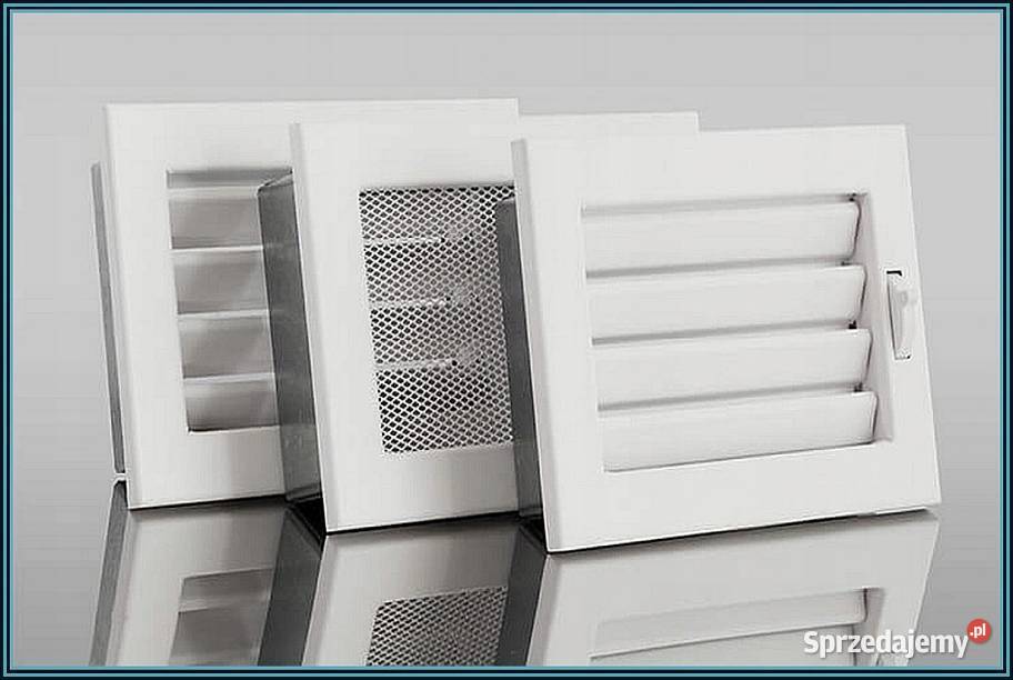 Kratka Ventlab z żaluzją ruchomą biała 325x170 Oława