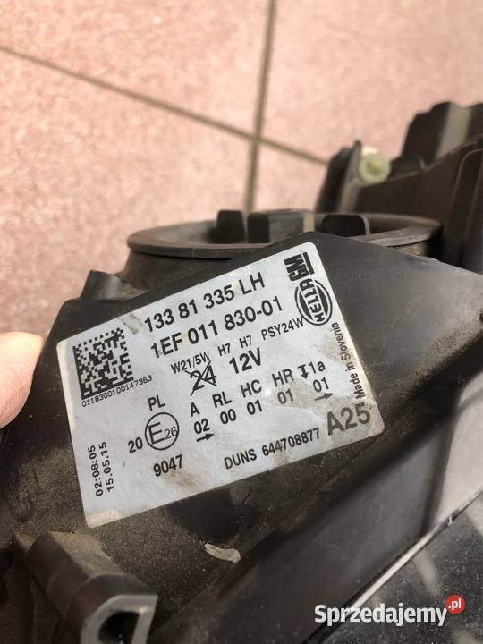 OPEL CORSA E 20142019 LAMPA LEWA PRZWDNIA osobowe śląskie