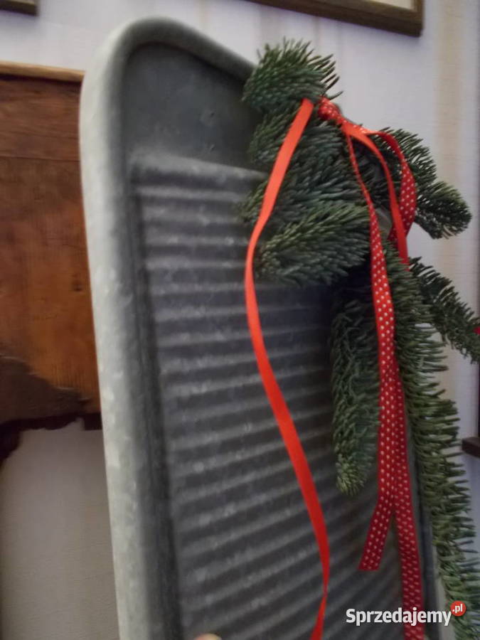 Piękna Stara Tarka do Prania Tara Pralnica Antyki Szczecin