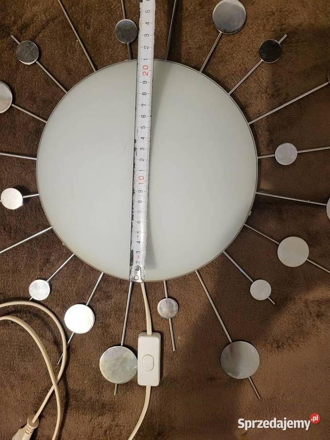 Lampakinkiet ścienny okrągła loft industry Lampy wiszące Gliwice