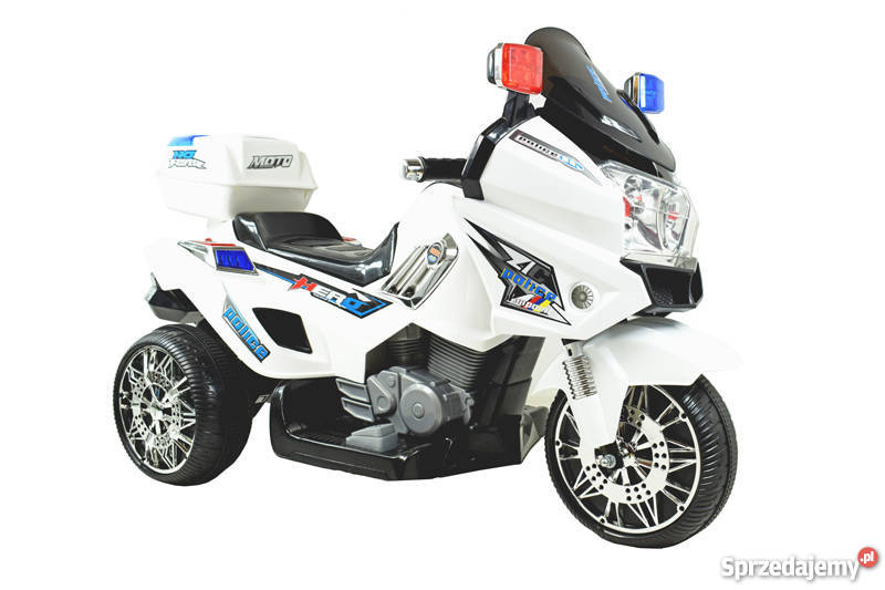 MEGA WIELKI MOTOR POLICYJNY HERO Z DŹWIĘKAMI Toruń