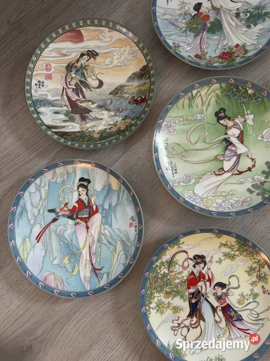 Talerz kolekcjonerski Zhao Huimin porcelana Bystrzyca Kłodzka sprzedam