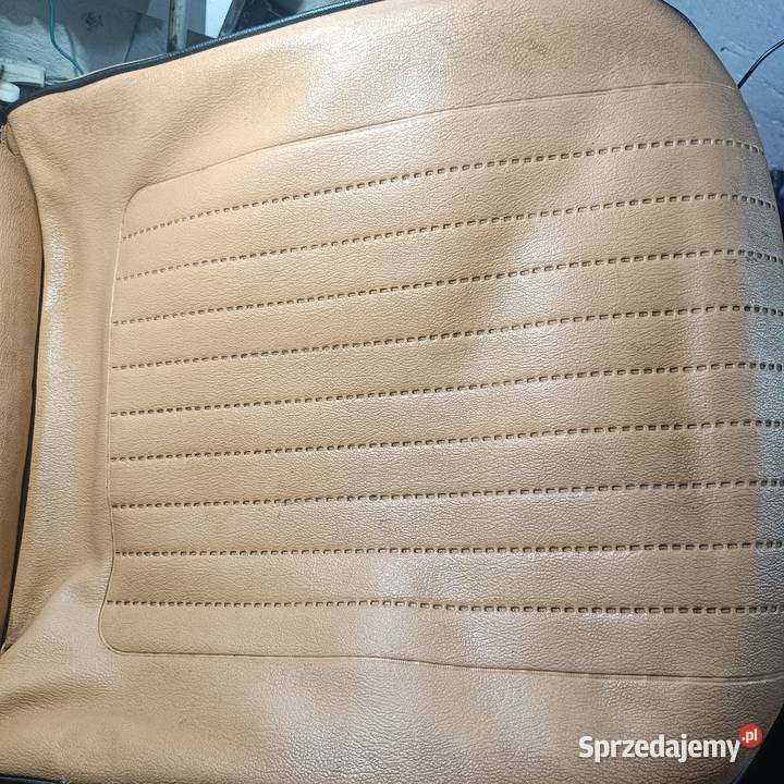 Fiat 126p fotele fotel jasna skaja miodowy