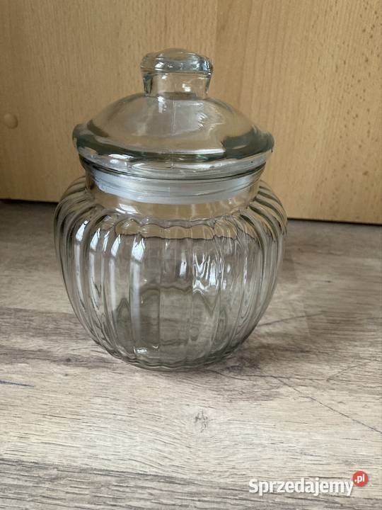 Słoik pojemnik szklany z przykrywką mazowieckie sprzedam