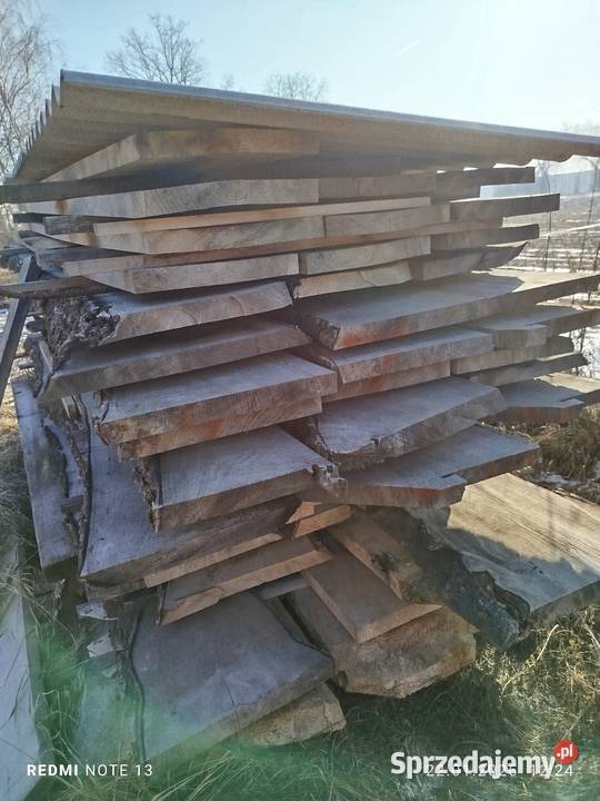 Deski jesion kłody wielkopolskie Dąbie