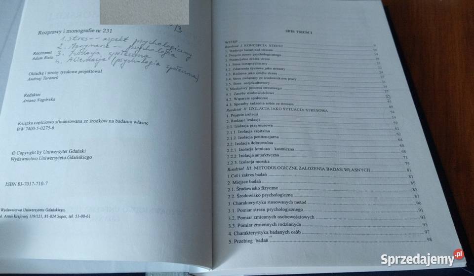 Stres w izolacji morskiej psychospołeczne