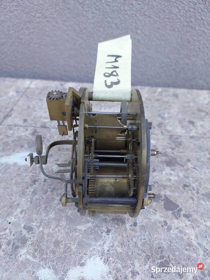 M183 Mechanizm starego francuskiego zegara Japy Tczew