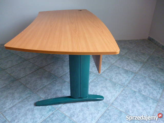 Biurko gabinetowe z maskownicą MARO Poznań sprzedam