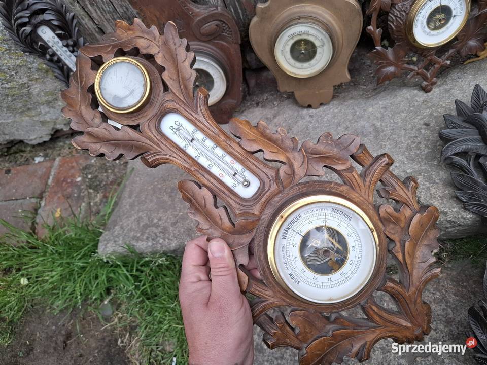 Baromet barometry zestaw Antyki, Sztuka, Kolekcje Świdnica