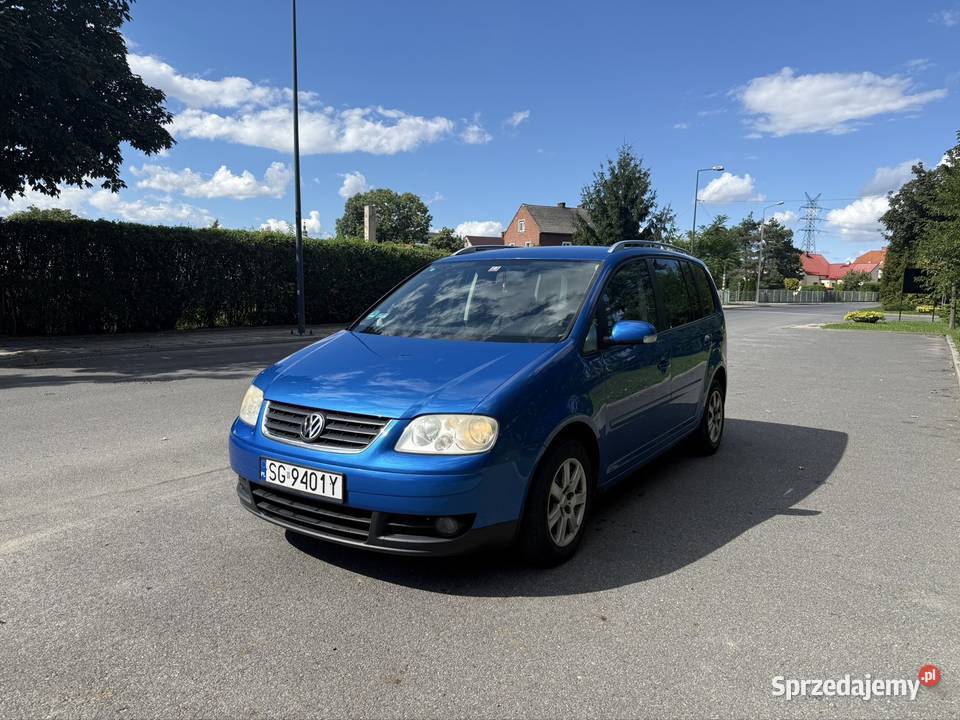 Volkswagen Touran 19 TDI 100 nieuszkodzony śląskie Racibórz