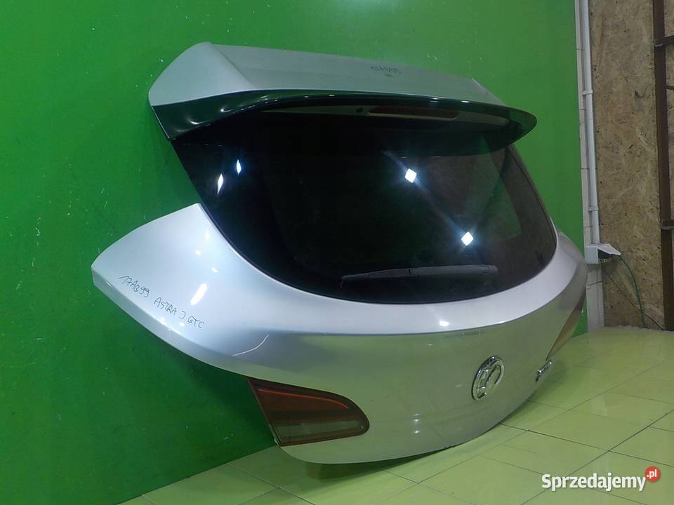 OPEL ASTRA J GTC 14T 16r 3D klapa tyl kompletna Suków