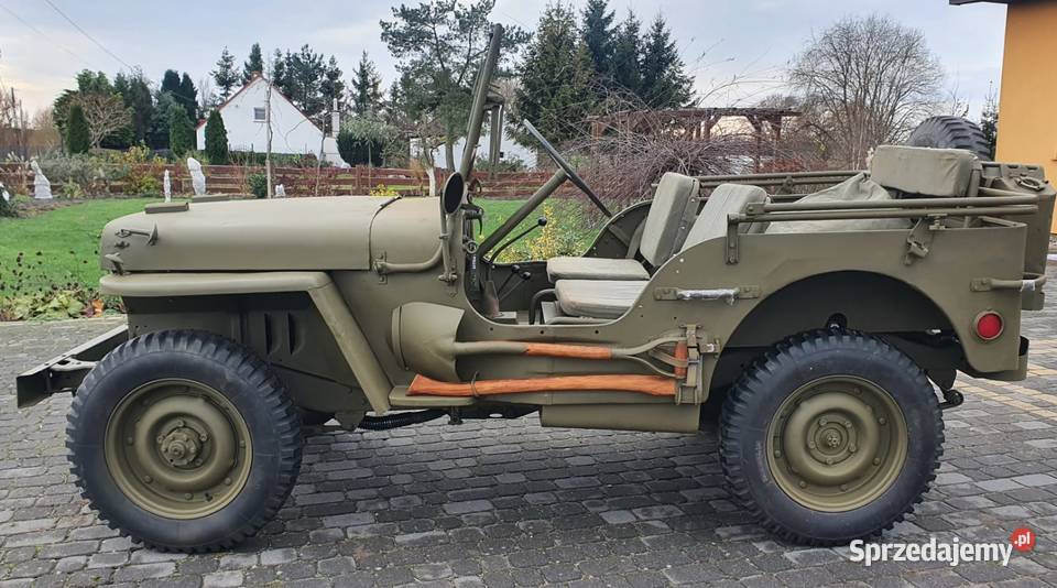 JEEP WILLYS CJ3A NAVY ZAREJESTROWANY na ZABYTEK pomorskie Leśno sprzedam
