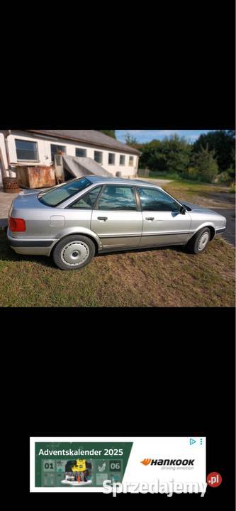 Audi 80 oryginał z1992 roku 20 B łódzkie Piotrków Trybunalski sprzedam
