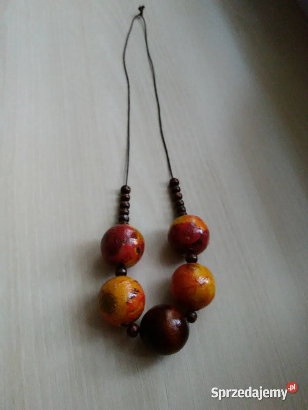 Naszyjnik handmade boho hippi ala korale Nowy mazowieckie Warszawa