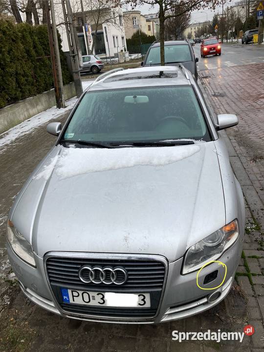 Sprzedam Audi a4 b7 skóra hak szyberdach stoi 2 Rok produkcji 2005 Poznań sprzedam