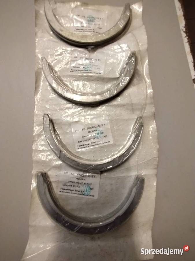 Sprzedam zestaw panewek SW400 Bimet Płock