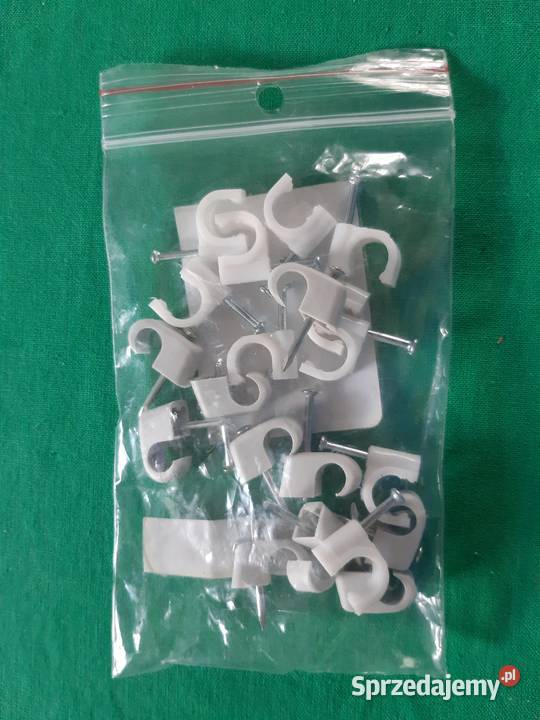 Uchwyty kablowe białeszare 711 mm 20 sztuk Wiśniowa Góra