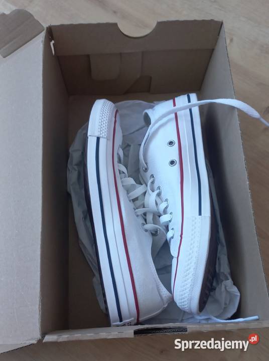 Converse All Star białe rozmiar 39 stan
