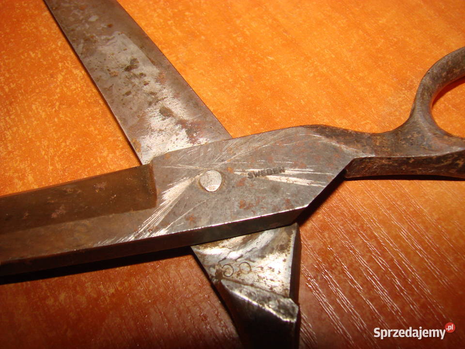 Jernbolaget Eskilstuna stare szwedzkie nożyce Pruszcz Gdański