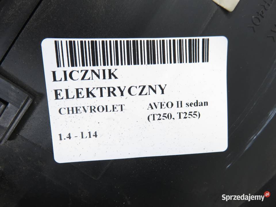 LICZNIK CHEVROLET AVEO II T250 14 96652451