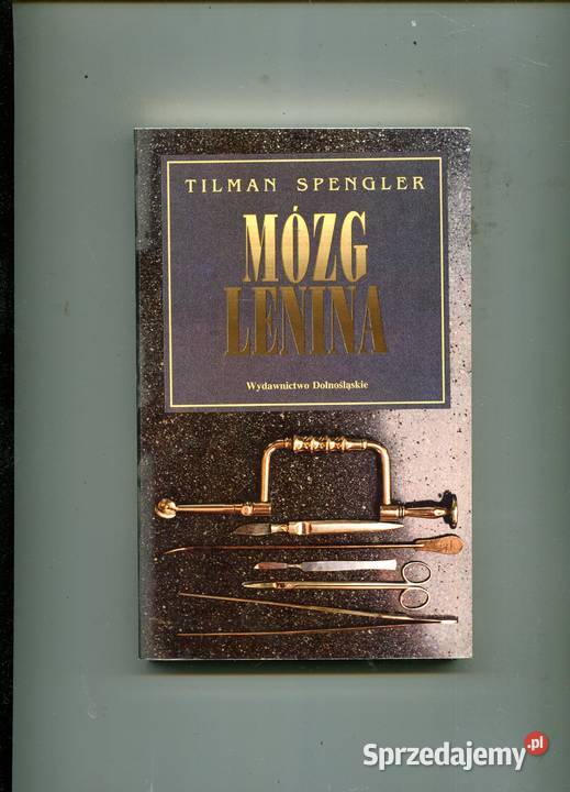 Mózg Lenina Tilman Spengler zachodniopomorskie Szczecin sprzedam