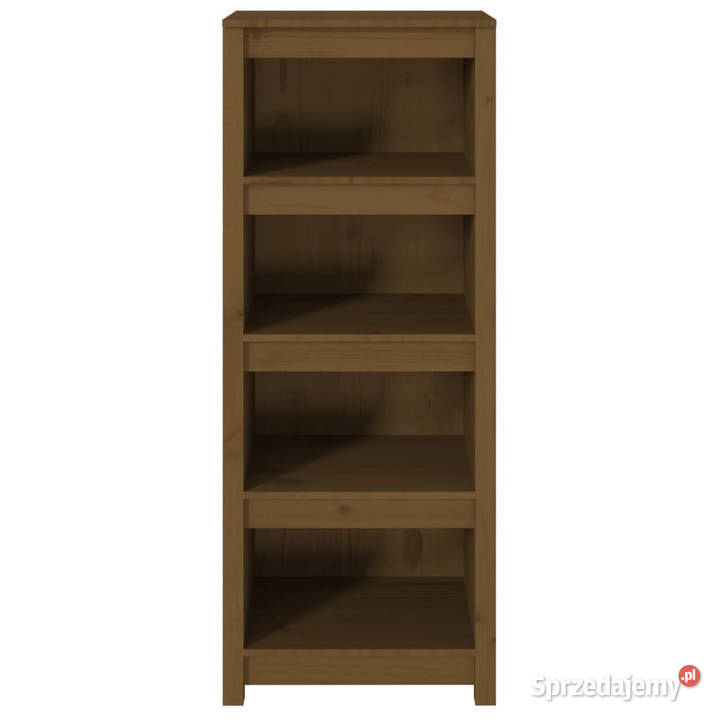 Regał na książki miodowy brąz 50x35x1255 drewno Warszawa