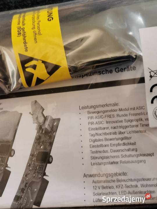 Czujnik PIR z zegarem B B ThermoTechnik PIRASIC Wrocław