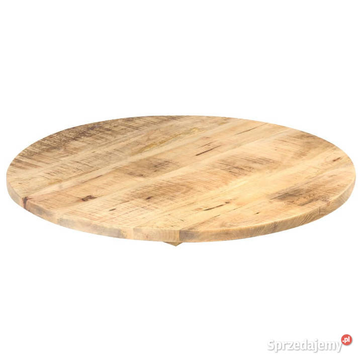 Blat stołu lite drewno mango okrągły 2527 mm 70