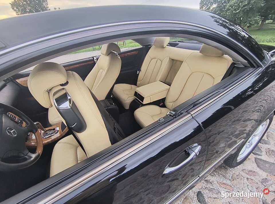 Mercedes CL500 W215 mega stan technicny benzyna Sieradz