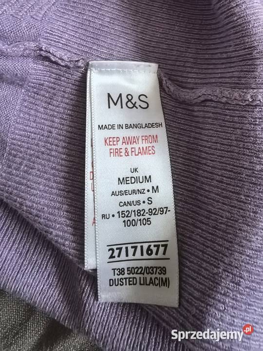Sweter damski size M lila fioletowy Wrocław
