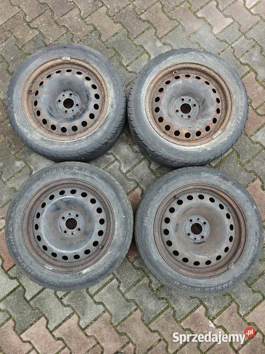 Felgi 16 z oponami koła 2055516 4x98 Lancia Łódź