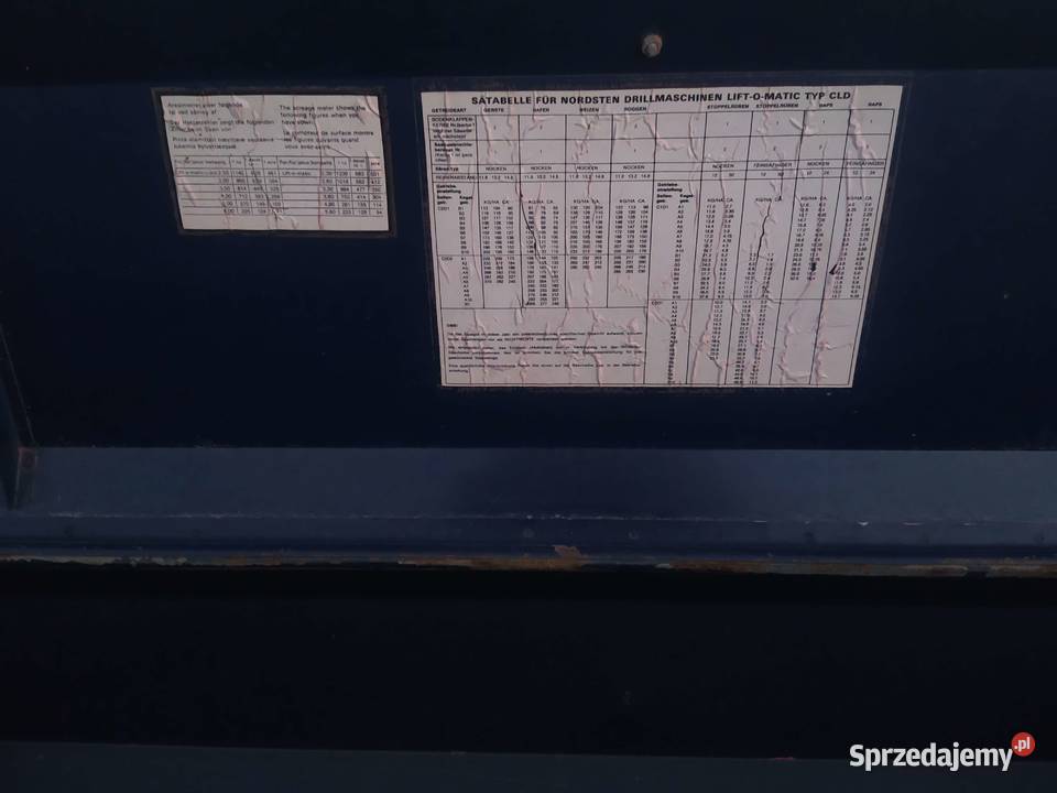 Zestaw uprawo siewny 3m Nordsten Liftomatic wielkopolskie Kwilcz