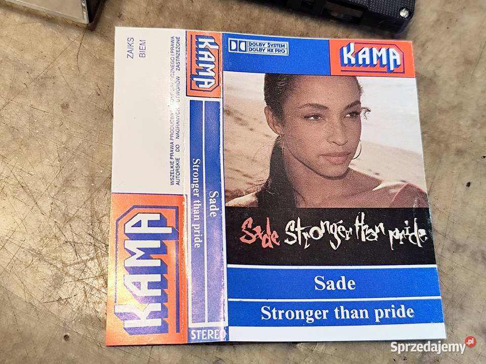 kaseta KAMA Shade Stronger Than Pride Stargard sprzedam