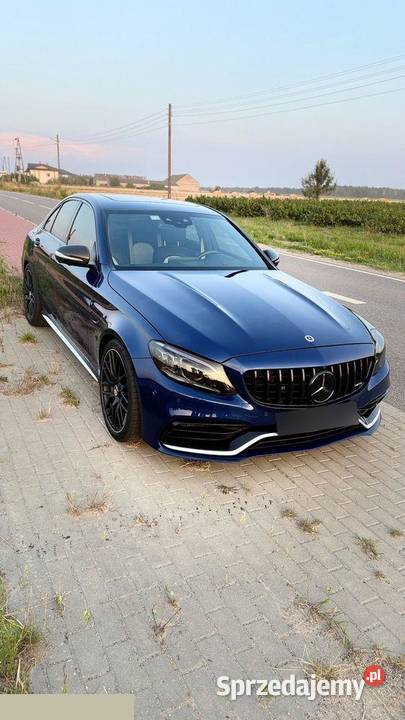 Mercedes C63 S AMG 9G 40 benzyna 510 2019r Mercedes-Benz Sokołów Podlaski
