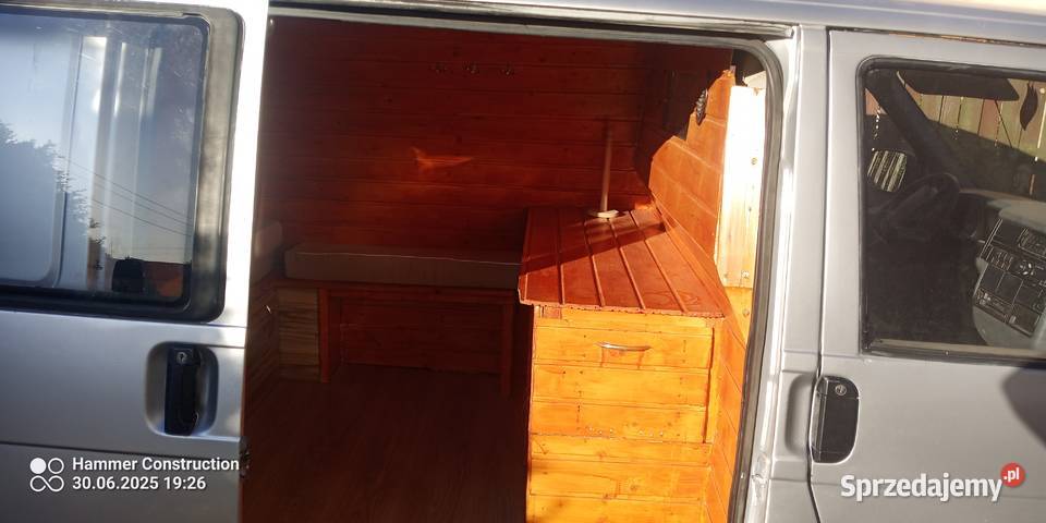 Volkswagen Transporter T4 Furgon Kamper nieuszkodzony Dębno