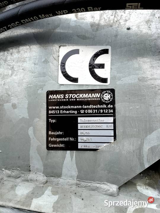 Równiarka do pryzm Stockmann Reck Pozostałe Głogów