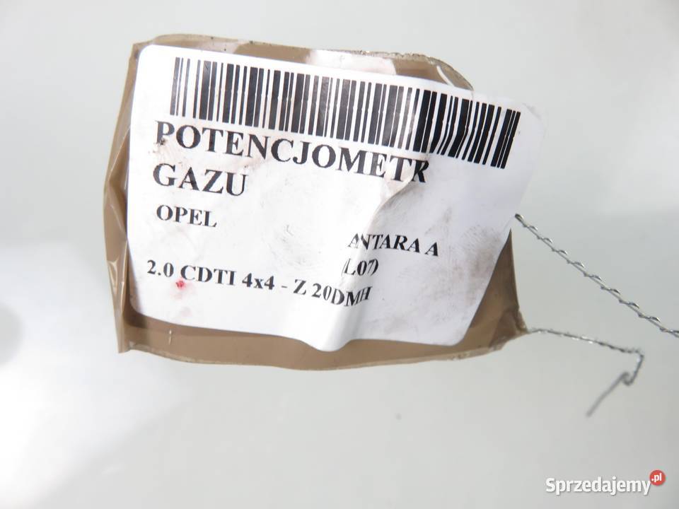 POTENCJOMETR GAZU OPEL ANTARA A L07 20 CDTI sprzedam