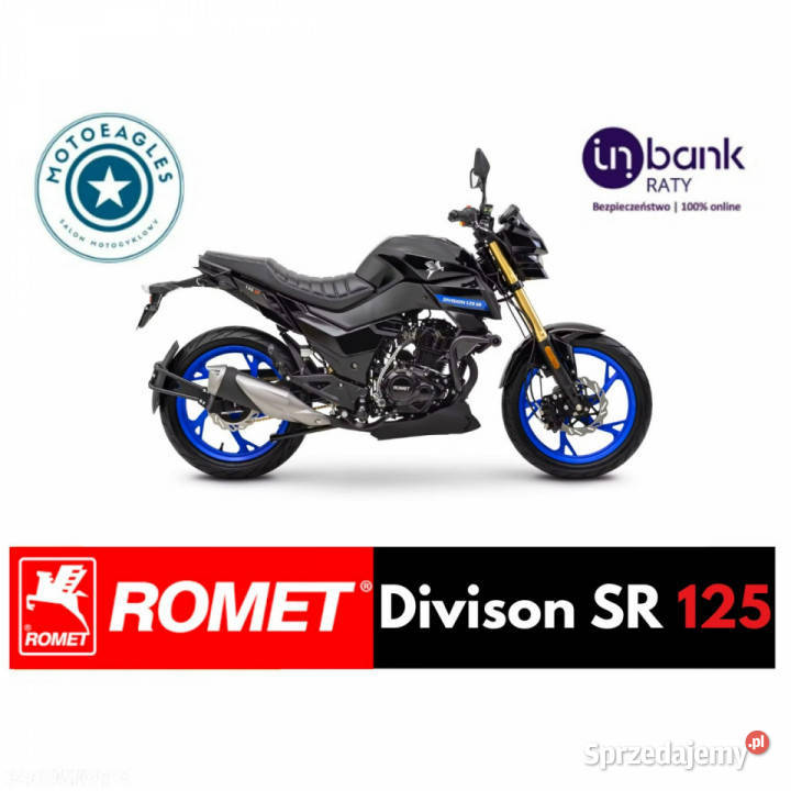 Romet inny ROMET DIVISION 125 SR AIR 125ccm Kup wielkopolskie Bicz