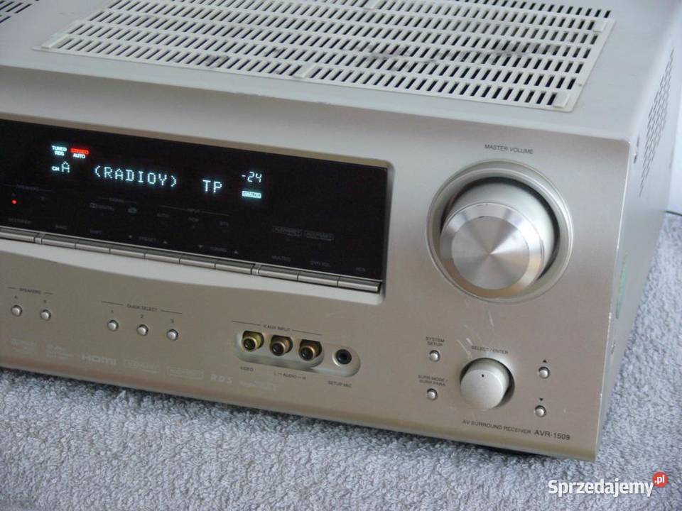Amplituner Denon AVR1509 RDS HDMi WYSYŁKA Jasło