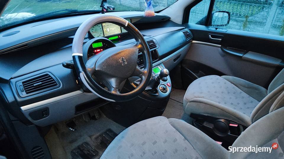 Peugeot 807 20 benzyna benzyna łódzkie Tomaszów Mazowiecki