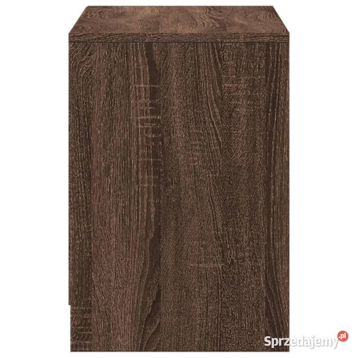 Szafka pod TV z LED brązowy dąb 100x34x50 Warszawa