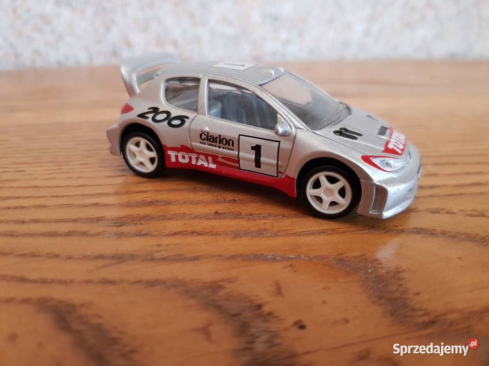 Norev model auto autko peugeot 206 rally Les Kielce