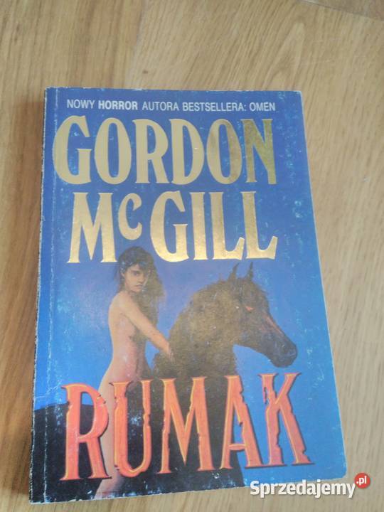 Rumak Gordon McGill książka horror Sandomierz