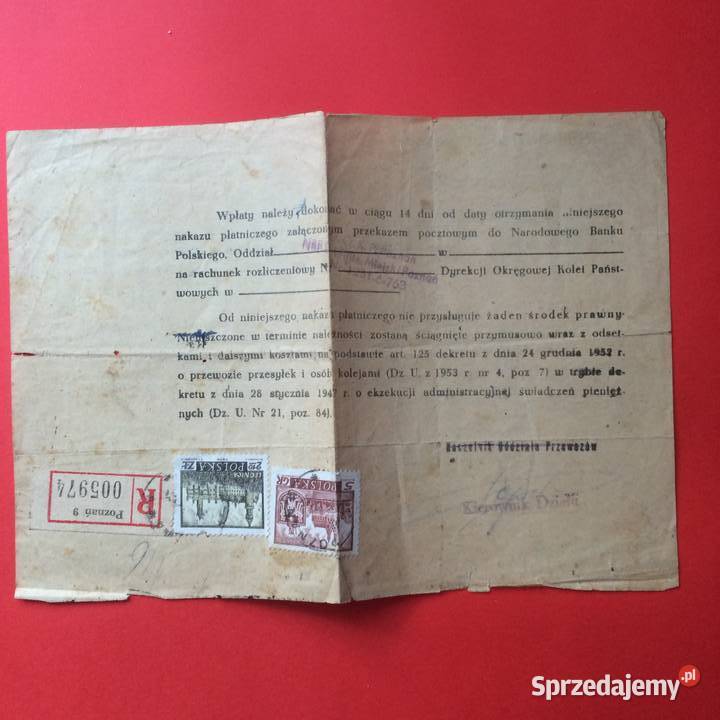 1503 Nakaz Płatniczy Szczecin sprzedam